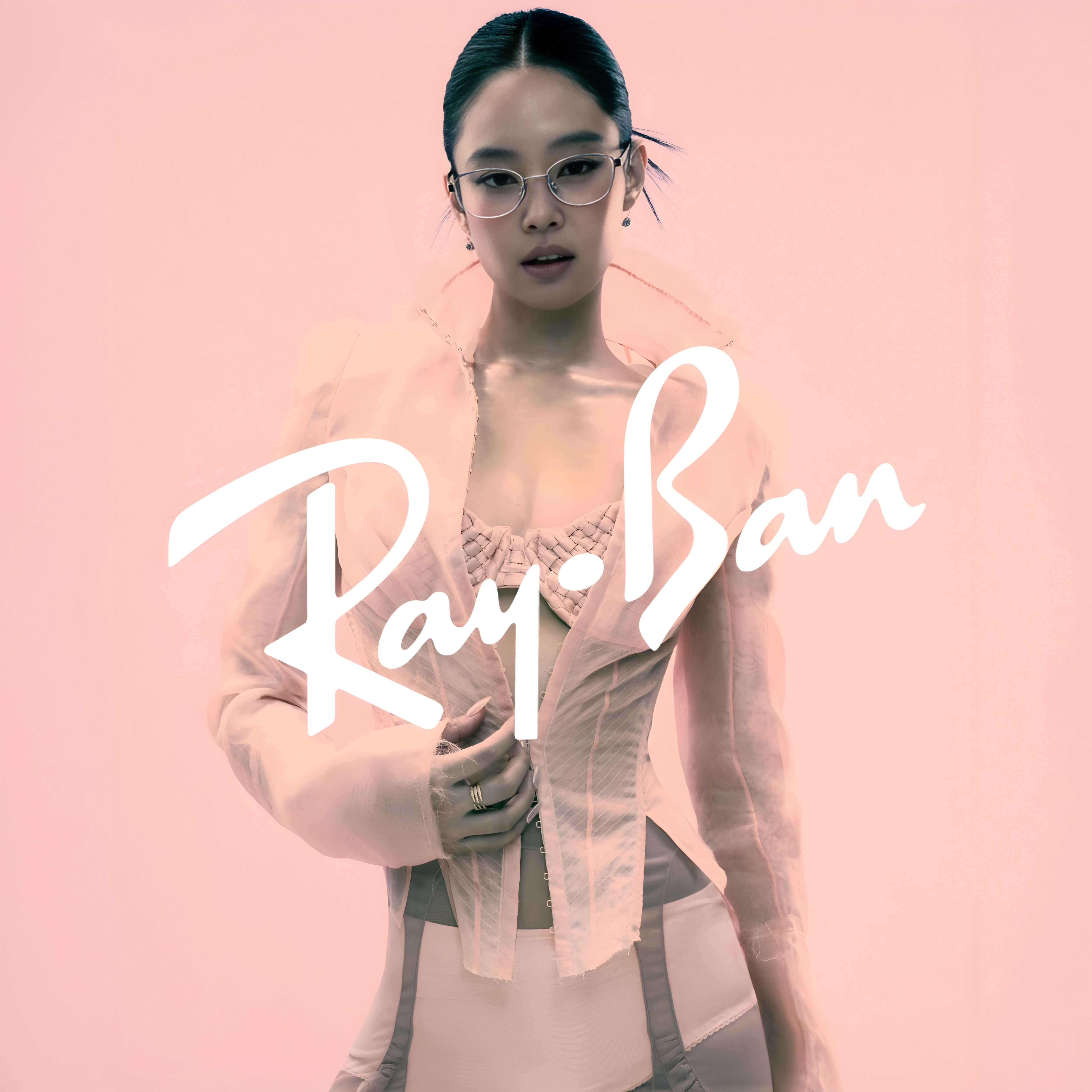 不羈視野 鏡在Jennie Ray-Ban RX3774VD