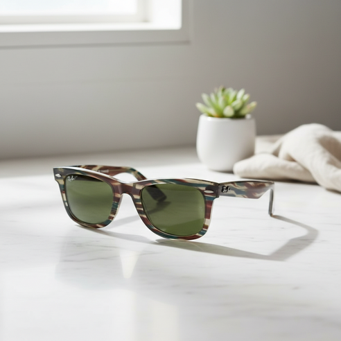 Ray-Ban RB2140F-138731 Wayfare膠框變色太陽眼鏡